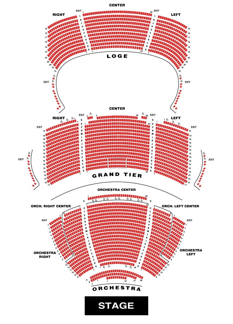 Stephens Auditorium Seating Chart