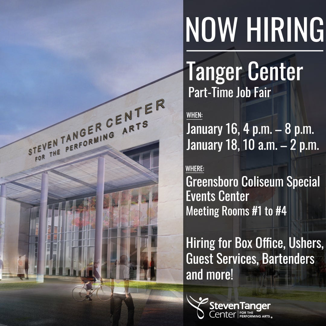 Part Time Event Staff Job Fairs Steven Tanger Center For The